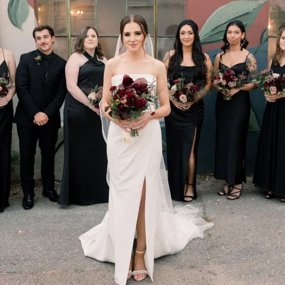 Custom Ines Di Santo Wedding Gown
